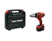 Akumulatorowa wiertarko-wkrętarka Black&Decker HP146F4BK