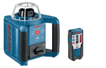 Laser obrotowy Bosch GRL 150 HV Set + RC 1 + WM 4