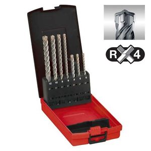 Zestaw wierteł do młotów SDS-plus Milwaukee Wiertła SDS Plus RX4 - 7 szt.