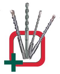 Zestaw wierte do motw SDS-plus Metabo Zestaw wierte SDS-Plus - 8szt.