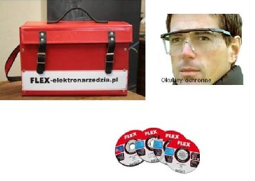 Zestaw akcesoriw FLEX Torba + okulary + tarcze