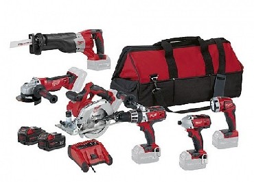 Zestaw narzdzi akumulatorowych. Milwaukee HD18 PP6B-32B
