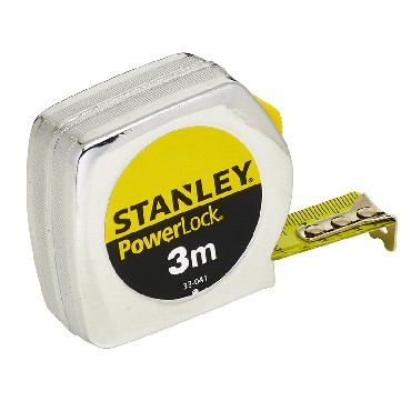 Miara zwijana Stanley PowerLock 3m x 19mm obudowa z tworzywa