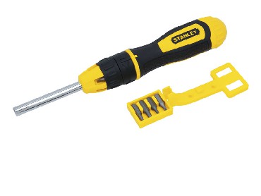 Wkrtak wielofunkcyjny Stanley Wkrtak MultiBit z grzechotk + 10 kocwek 1/4 cala