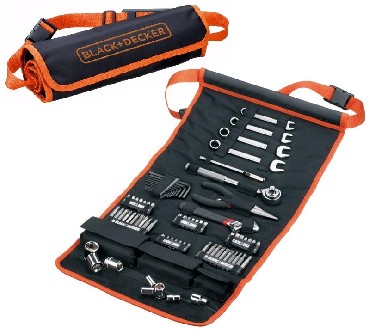 Zestaw mechaniczny Black&Decker Zestaw samochodowy - 76 czci