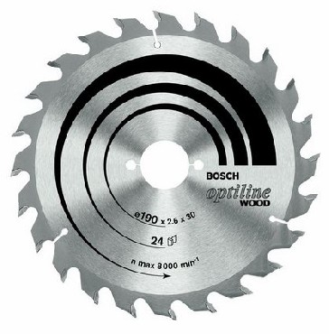 Piła tarczowa Bosch Optiline Wood 170x2.6x30mm Z48 WZ