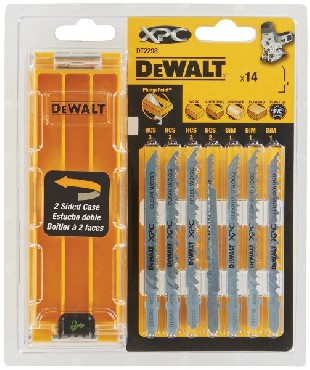 Zestaw brzeszczotw DeWalt Zestaw XPC HCS/BIM drewno - 14 sztuk