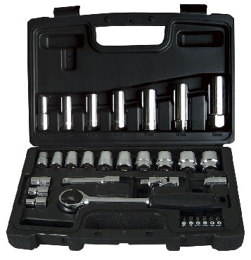 Zestaw nasadek Stanley 3-8 cala - 30 sztuk