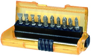 Zestaw bitw DeWalt Bity PH/PZ/SL Extra Grip + adapter magnetyczny - 11 sztuk