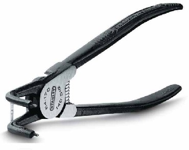 Szczypce do piercieni zewntrznych Stanley 140mm wygite