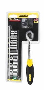 Zestaw nasadek Stanley MicroTough 1-4 cala - 10 sztuk