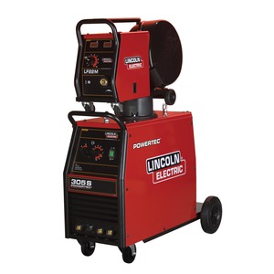 Zestaw spawalniczy Lincoln Electric Powertec 305S + LF22M - chodzenie powietrzem