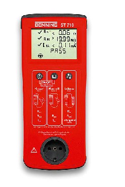 Tester urzdze elektrycznych Benning ST 710