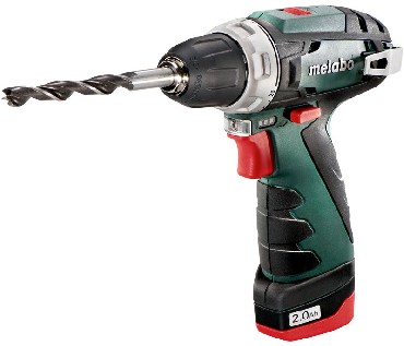 Akumulatorowa wiertarko-wkrtarka Metabo PowerMaxx BS + akumulator Li-Ion 10.8V/2.0Ah