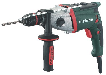 Wiertarka udarowa Metabo SBE 900 Impuls w walizce PVC z uchwytem Futuro Plus