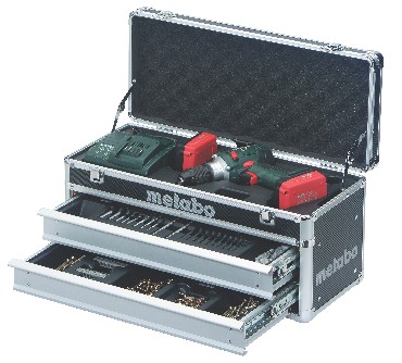 Akumulatorowa wiertarko-wkrtarka Metabo BS 14.4 LT Compact + ASC 30 + 2 x Li-Ion 14.4 V 1.3 Ah + 208 szt. osprztu