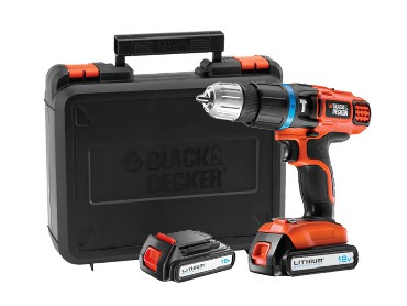 Akumulatorowa wiertarko-wkrtarka udarowa Black&Decker EGBL188KB