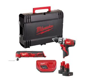 Zestaw narzdzi akumulatorowych Milwaukee C12 PP2H-32X