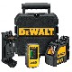 Laser krzyowy DeWalt DW088KD - 3 baterie AA + bateria 9V