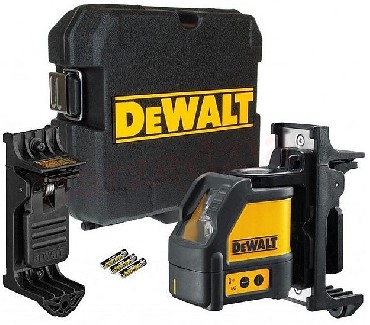 Laser krzyowy DeWalt DW088K - 3 baterie AA