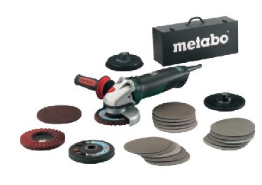 Szlifierka ktowa Metabo WE 14-125 Inox Plus Set w walizce PVC