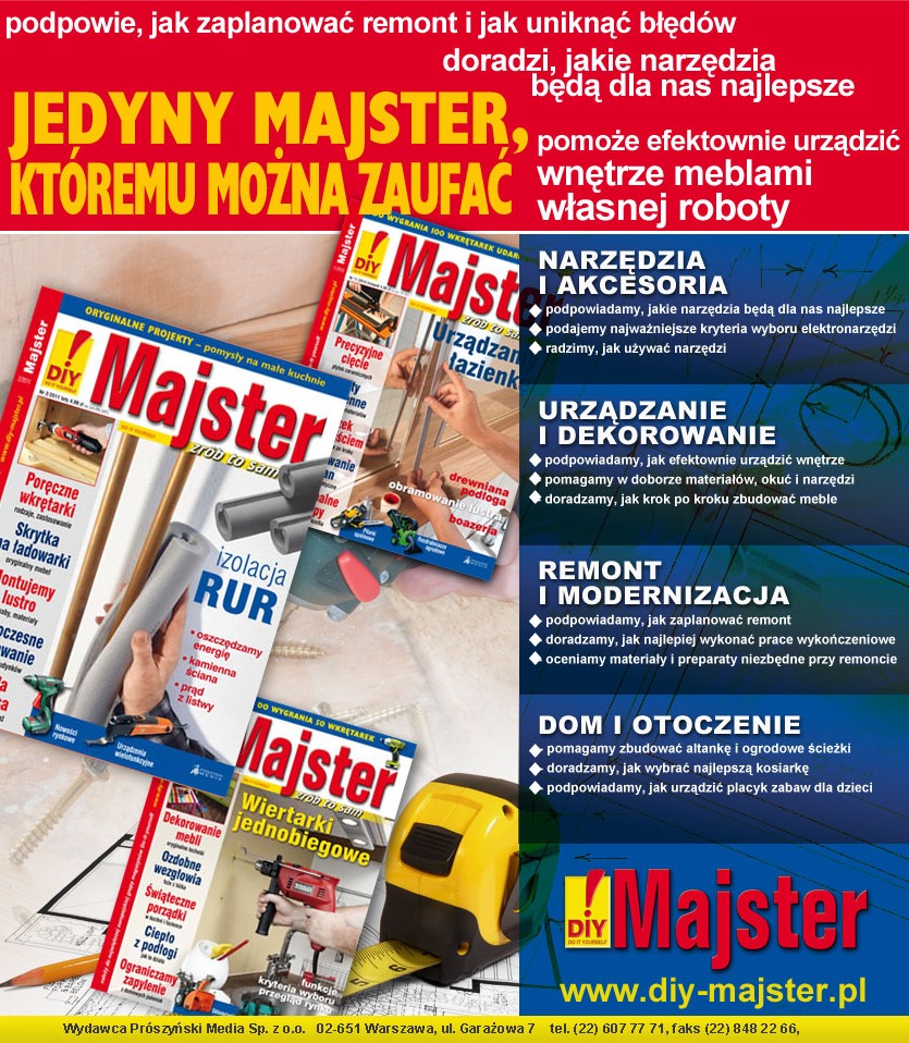 DIY Majster - miesicznik dla majsterkowiczw
