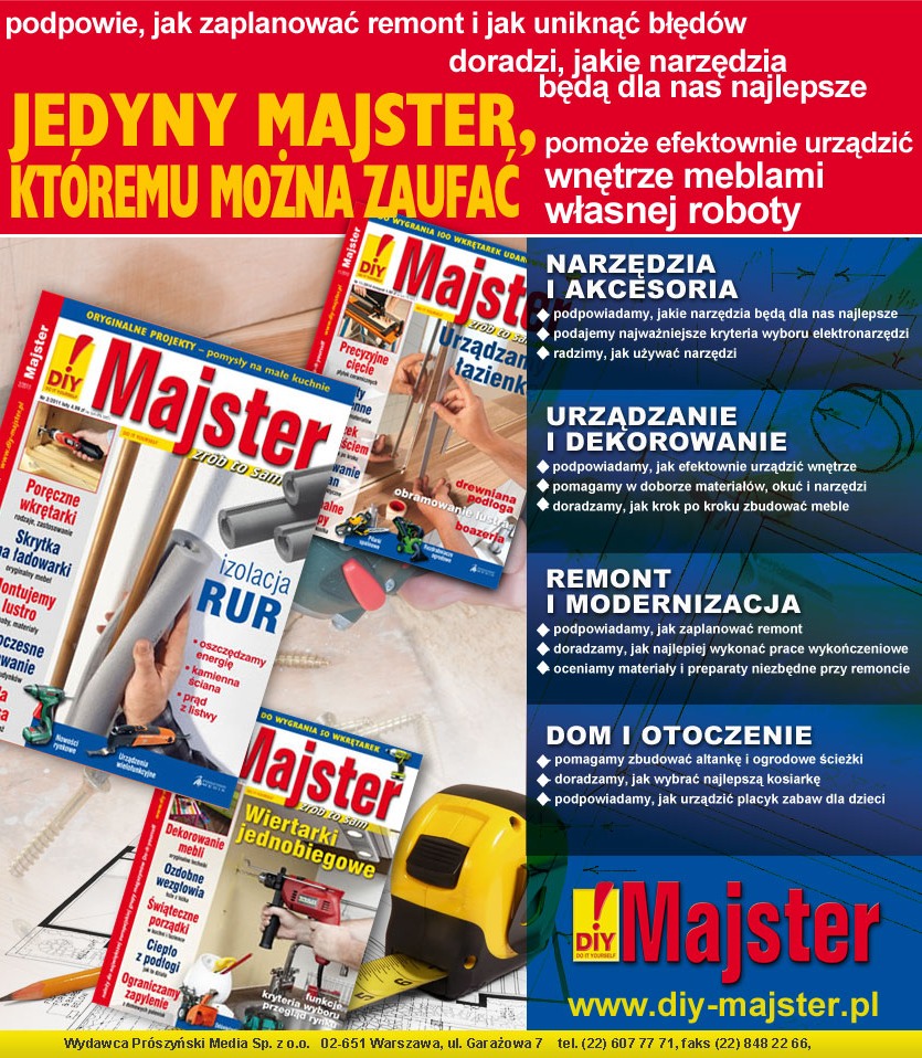 DIY Majster - miesicznik dla majsterkowiczw